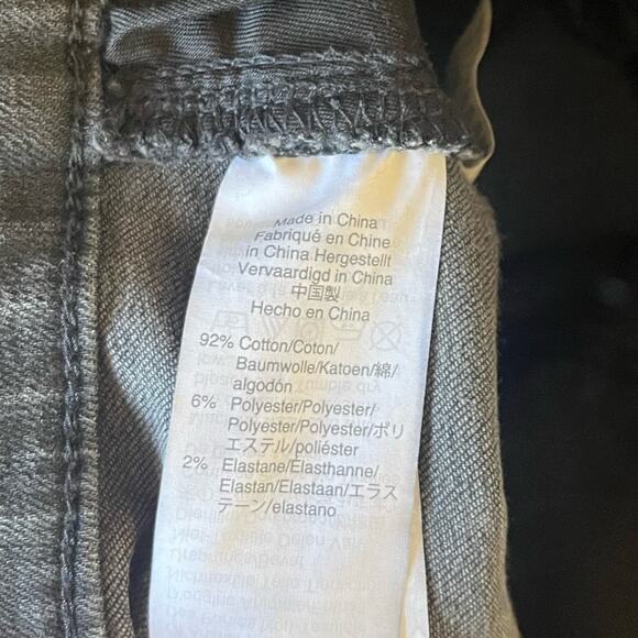 Madewell 9” High-Rise Black Skinny Jeans size 26 - Picture 7 of 13